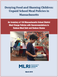 Denying Food and Shaming Children: Unpaid School Meal Policies in Massachusetts